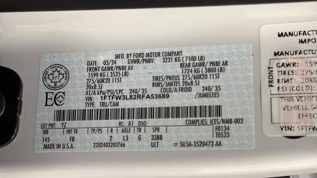 Used 2024 Ford F150 XLT w/ Equipment Group 302A MID image 25