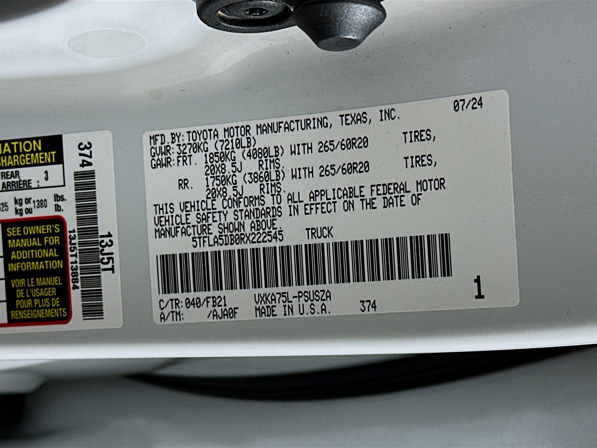 Used 2024 Toyota Tundra SR5 image 12