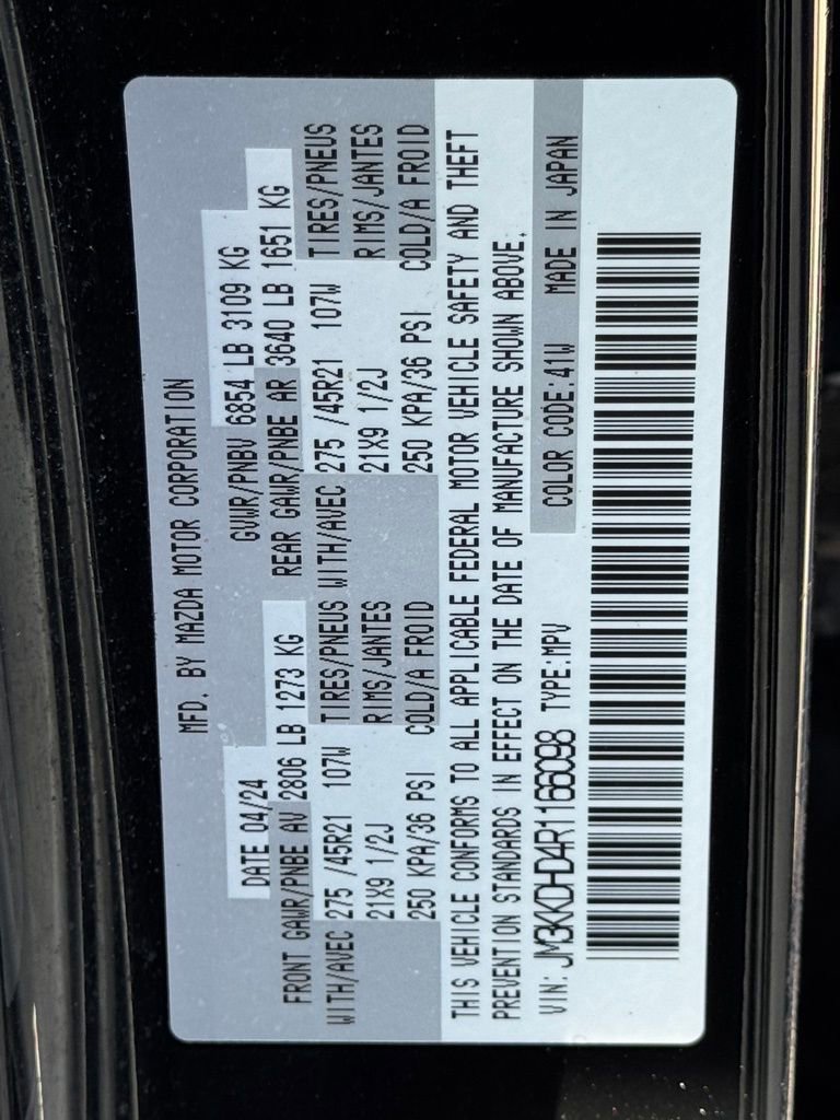 Used 2024 MAZDA CX-90 3.3 Turbo w/ Premium Package image 34