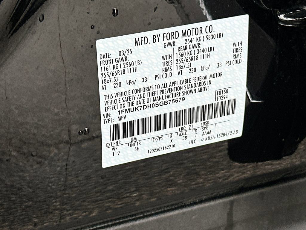 Certified 2025 Ford Explorer Active w/ Active Comfort Package image 27