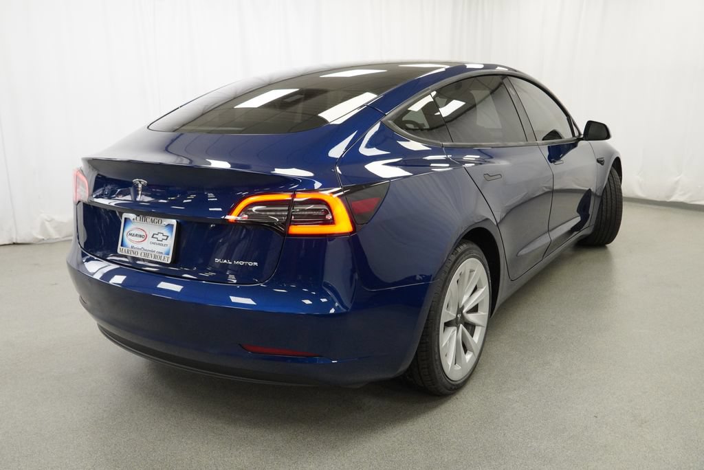 Used 2021 Tesla Model 3 Long Range AWD/4WD image 3