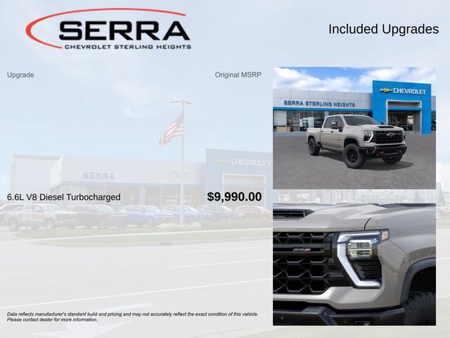 New 2026 Chevrolet Silverado 2500 ZR2 w/ LPO, Dark Essentials Package AWD/4WD image 4