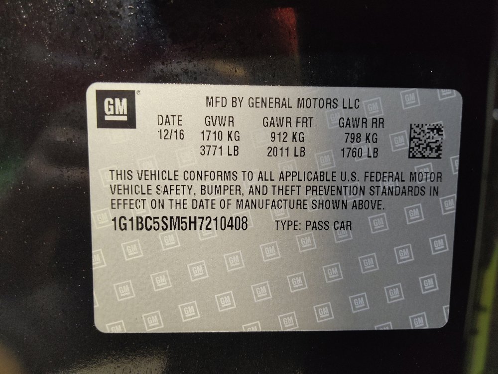 Used 2017 Chevrolet Cruze LS image 33