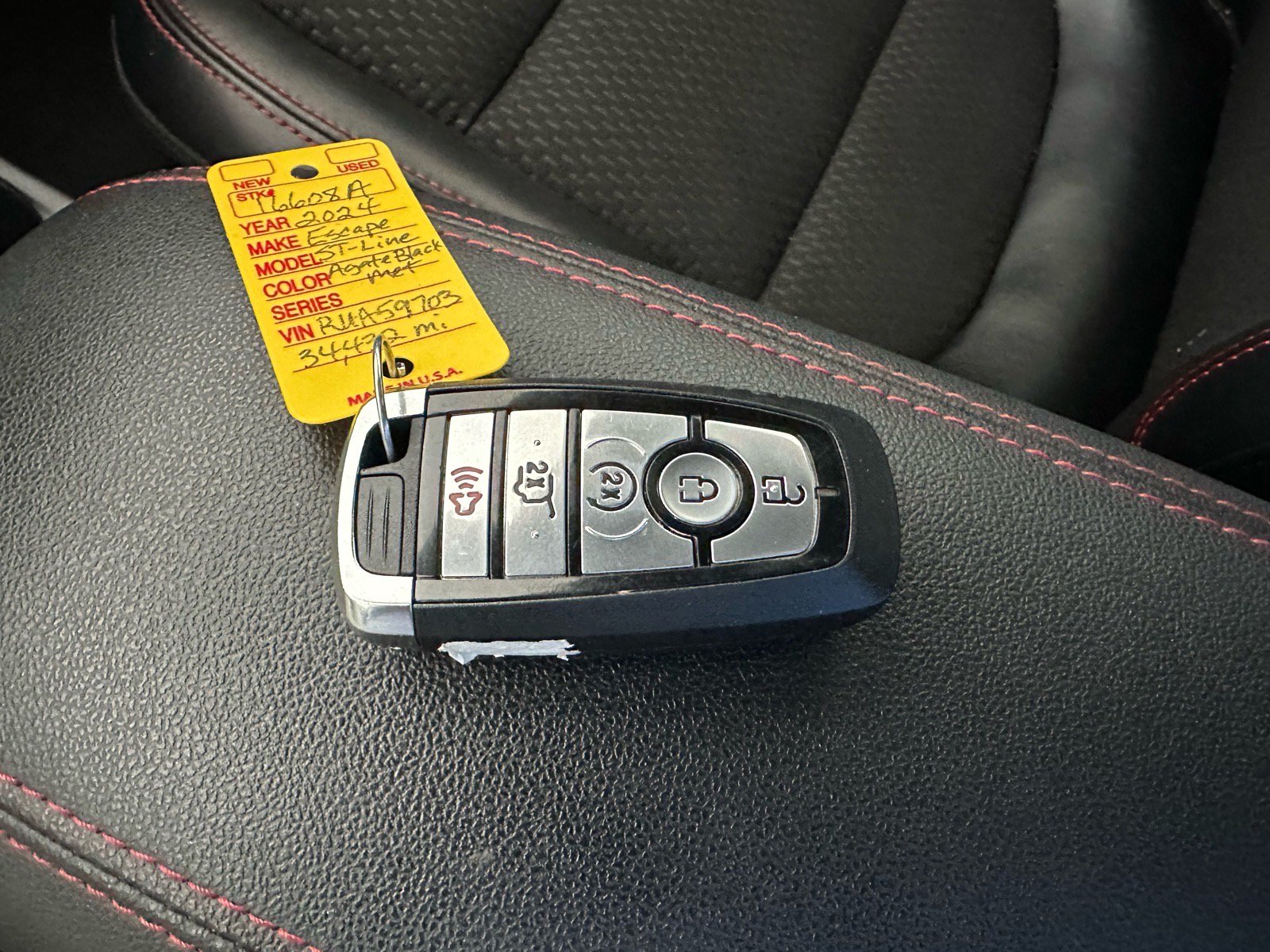 Used 2024 Ford Escape ST-Line w/ Tech Pack #1 FWD image 26