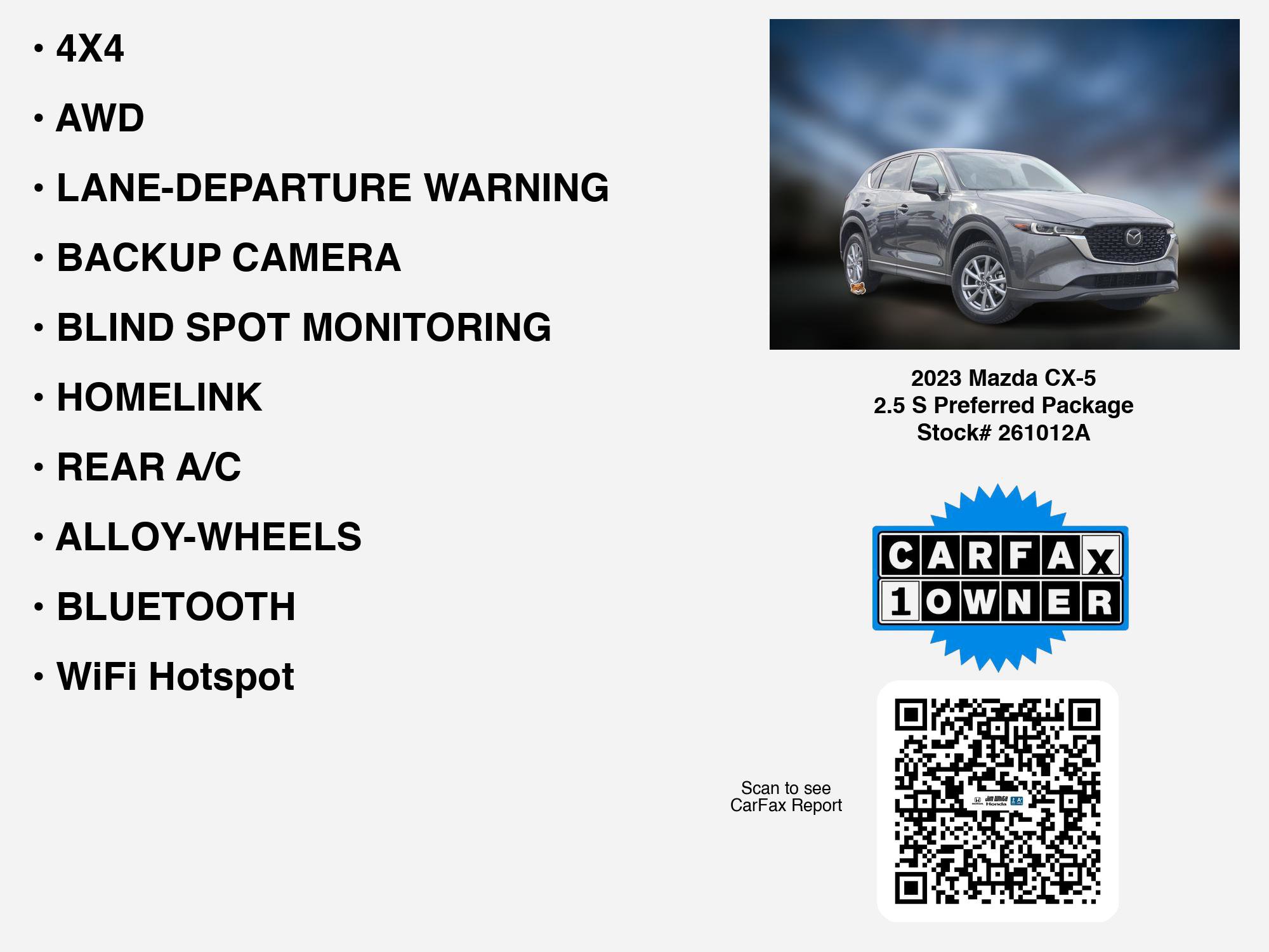 Used 2023 MAZDA CX-5 AWD 2.5 S image 7