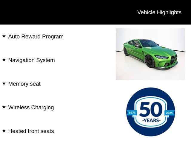 Used 2022 BMW M4 Coupe w/ M Carbon Exterior Package RWD image 8
