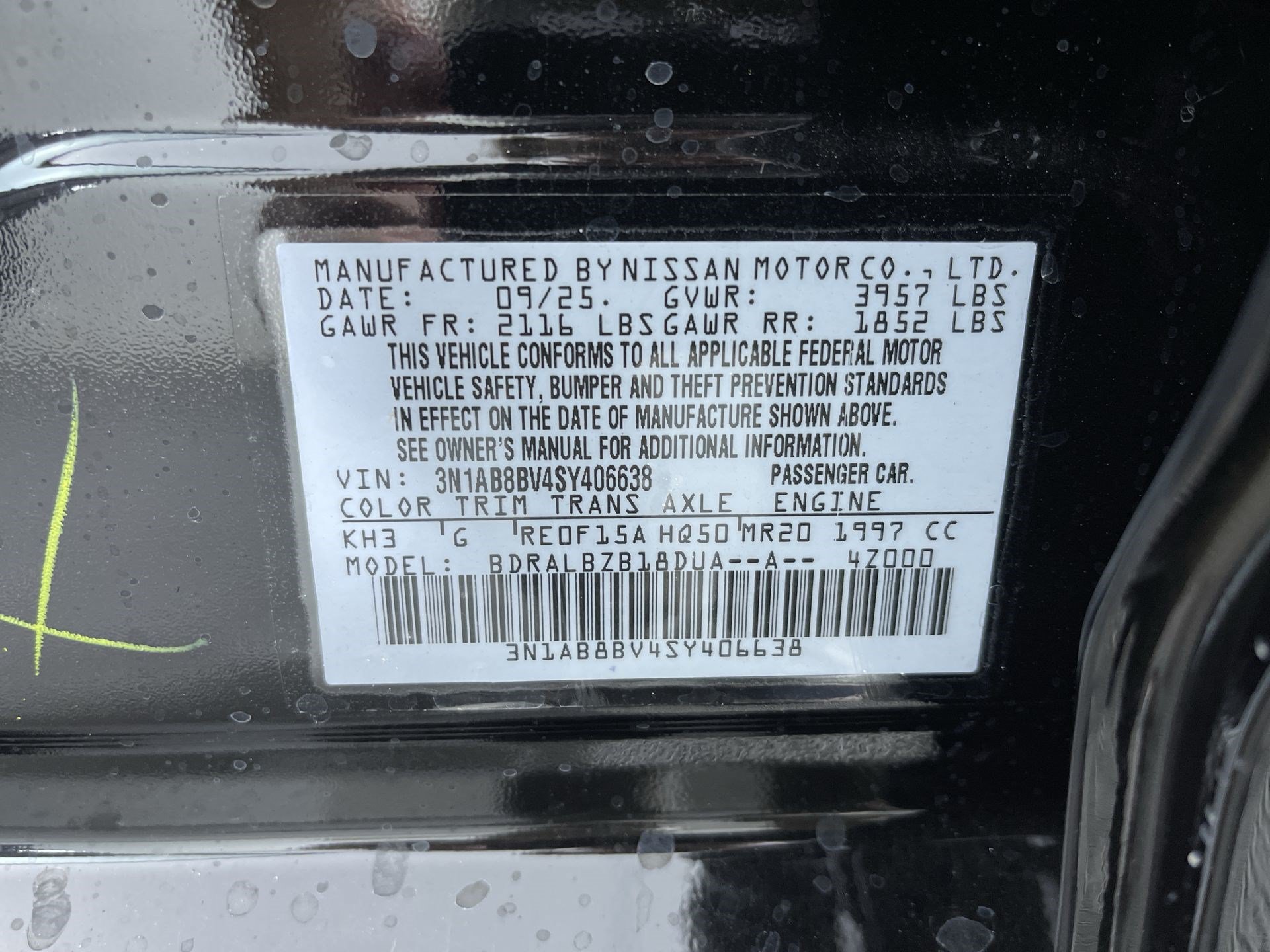 Certified 2025 Nissan Sentra S FWD image 12