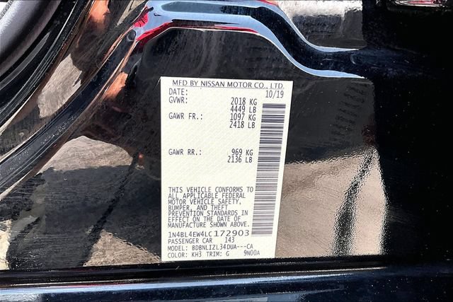 Used 2020 Nissan Altima 2.5 SL AWD/4WD image 19