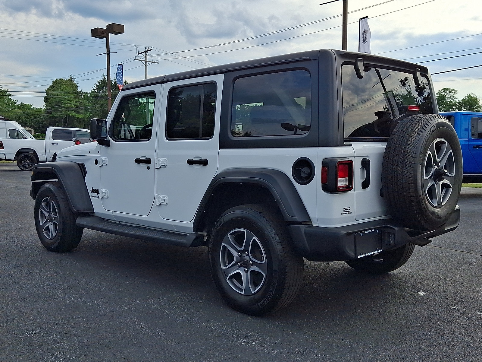 Certified 2022 Jeep Wrangler Unlimited Sport AWD/4WD image 6