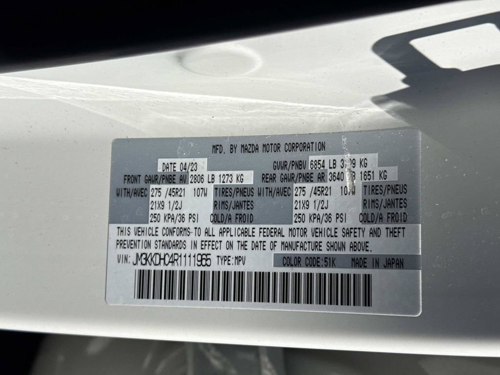 Certified 2024 MAZDA CX-90 3.3 Turbo S w/ Premium Package AWD/4WD image 34