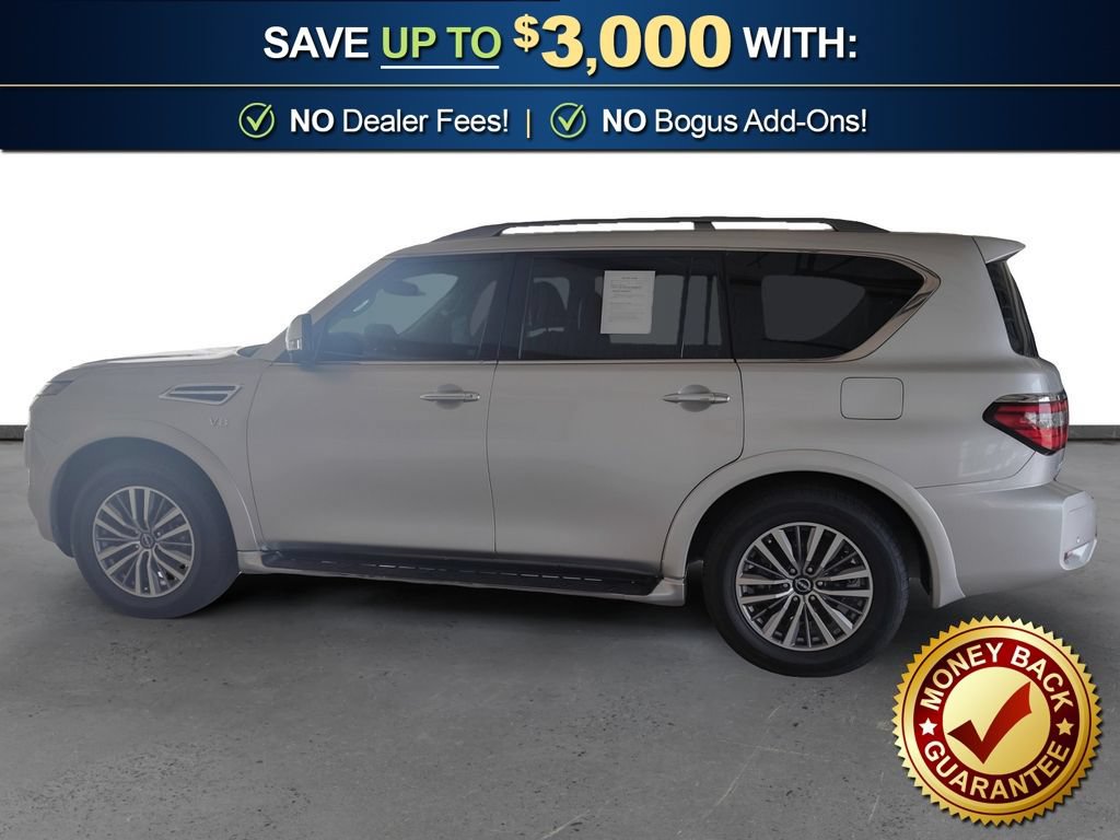 Used 2022 Nissan Armada SL w/ Captain's Chairs Package RWD image 2