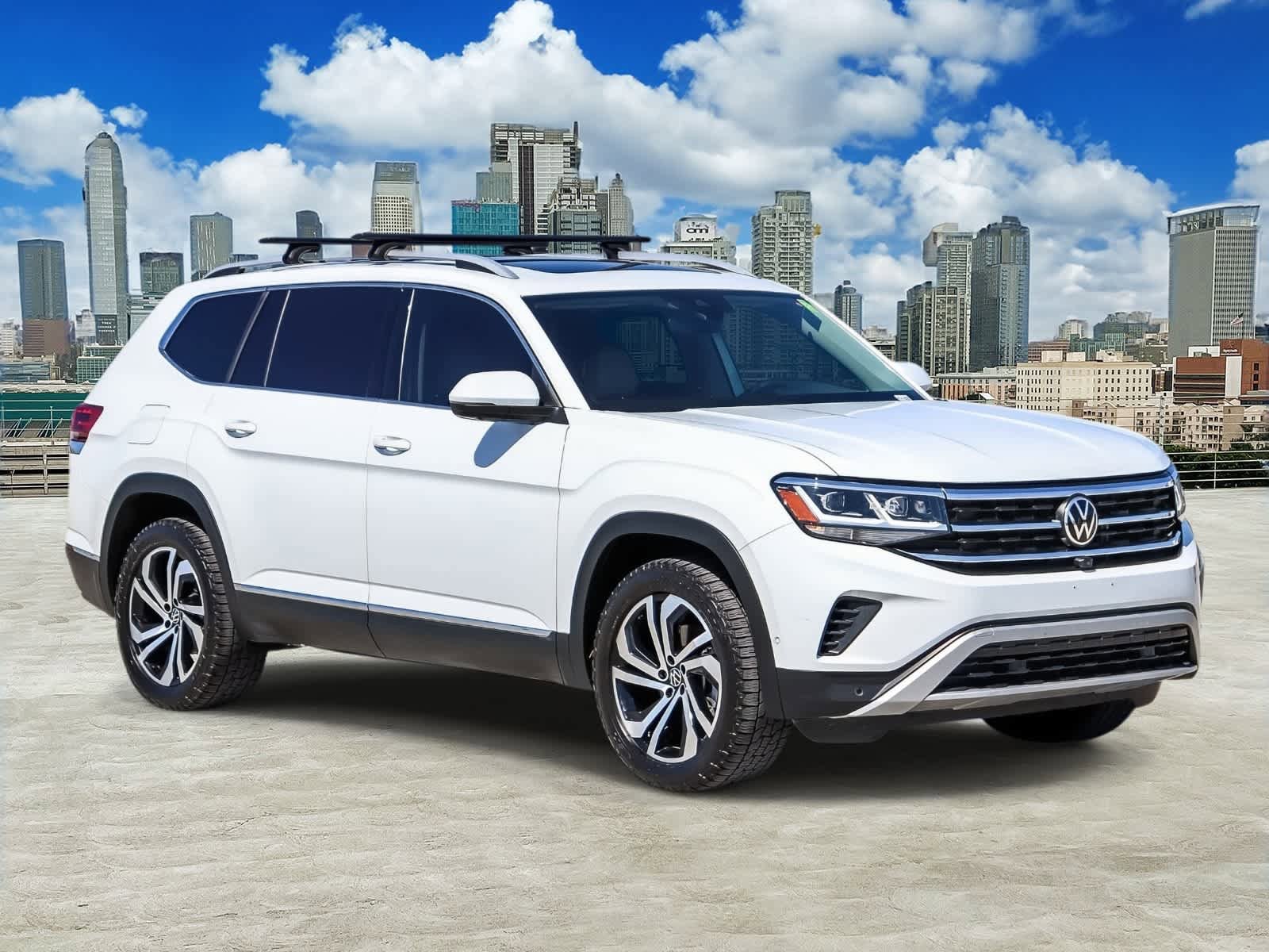 Used 2021 Volkswagen Atlas SEL Premium AWD/4WD image 3