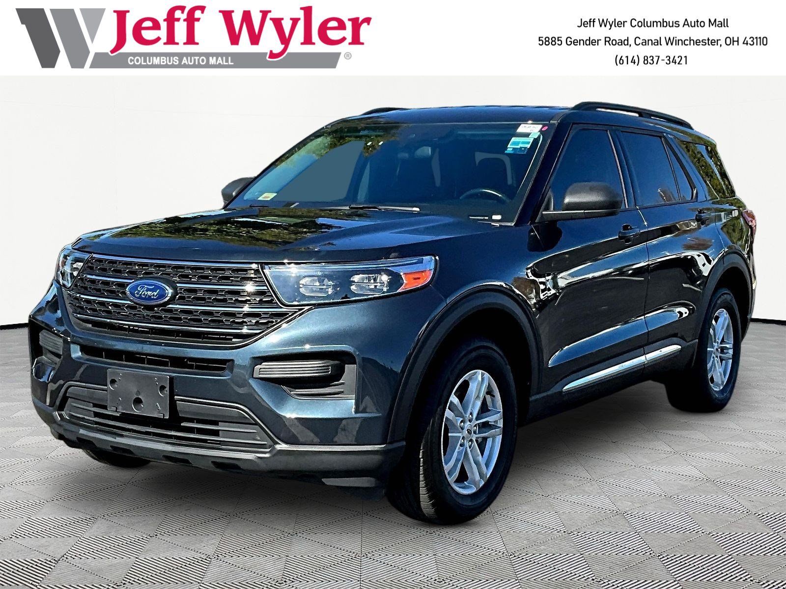Used 2022 Ford Explorer XLT w/ Class IV Trailer Tow Package AWD/4WD image 1