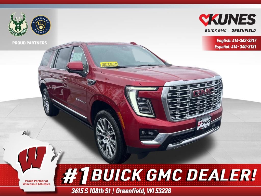 New 2026 GMC Yukon XL Denali w/ Sun & Power Step Package