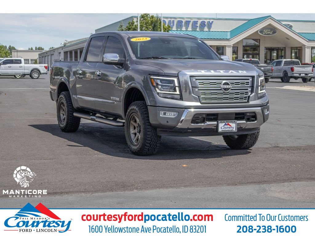Used 2023 Nissan Titan Platinum Reserve w/ Moonroof Package