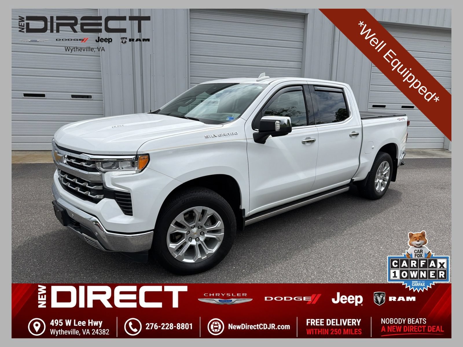 Used 2024 Chevrolet Silverado 1500 LTZ w/ Technology Package