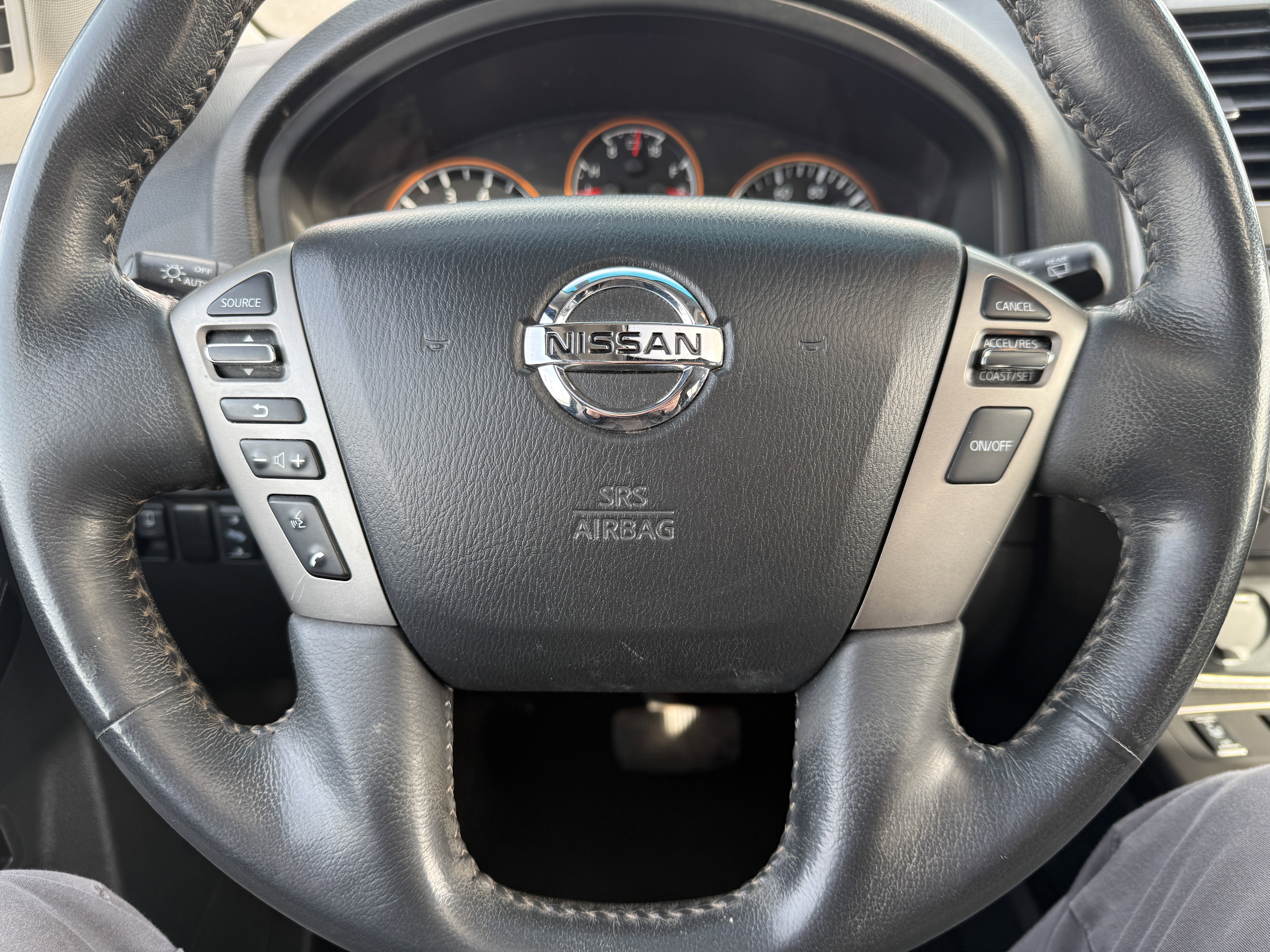 Used 2014 Nissan Armada Platinum w/ 2nd Row Captain Seat Package image 29