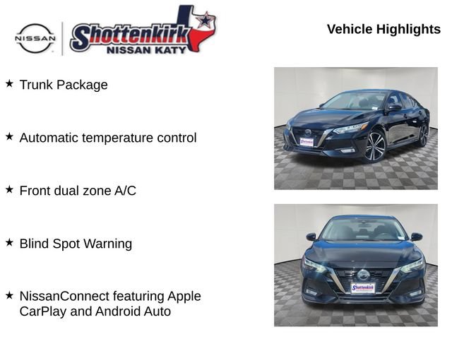 Used 2023 Nissan Sentra SR w/ Trunk Package FWD image 6