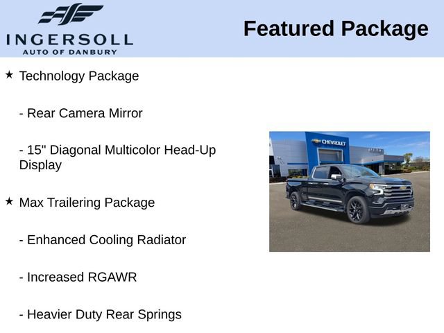 Used 2024 Chevrolet Silverado 1500 High Country w/ Technology Package AWD/4WD image 15