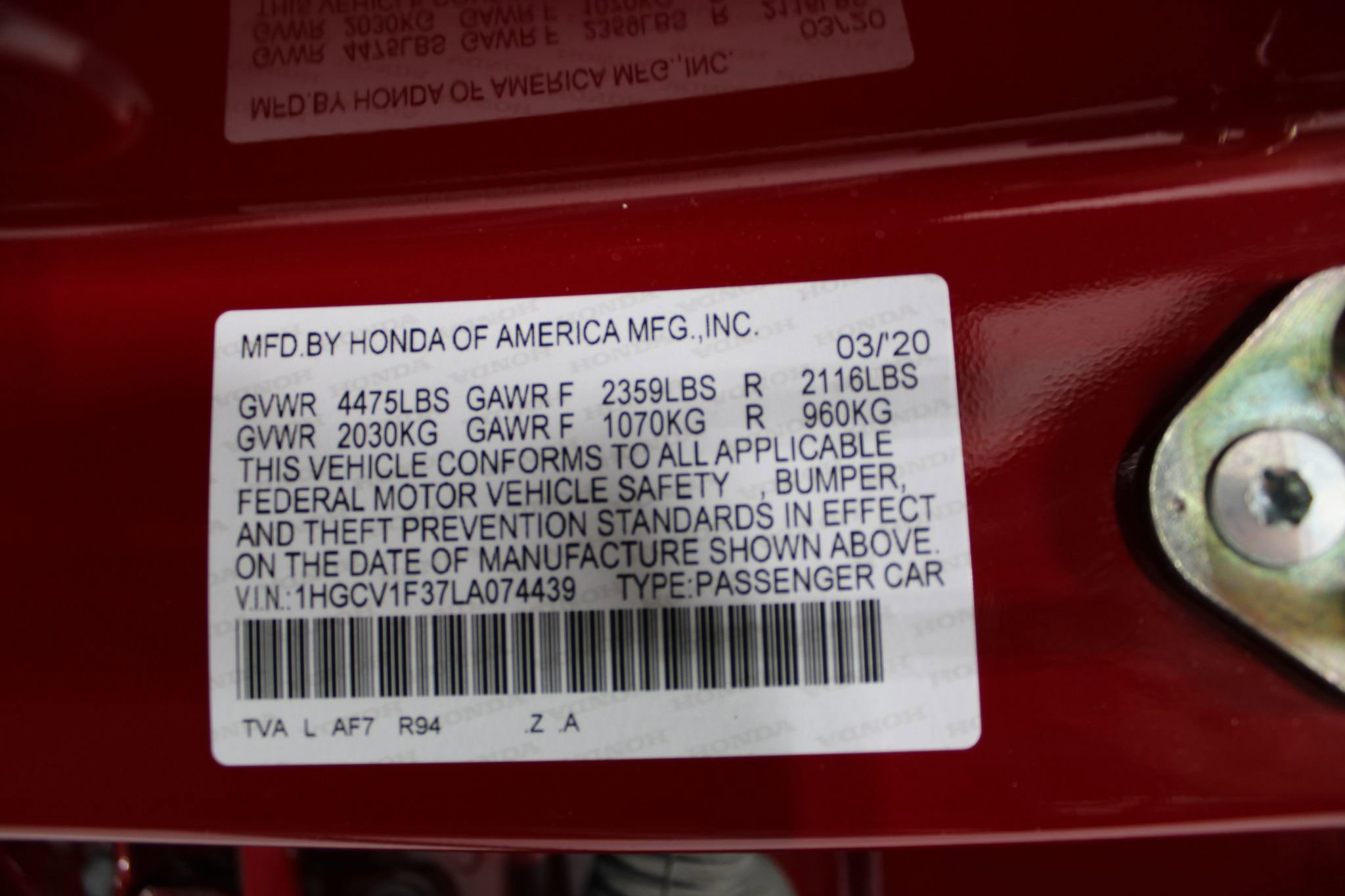 Used 2020 Honda Accord Sport image 41