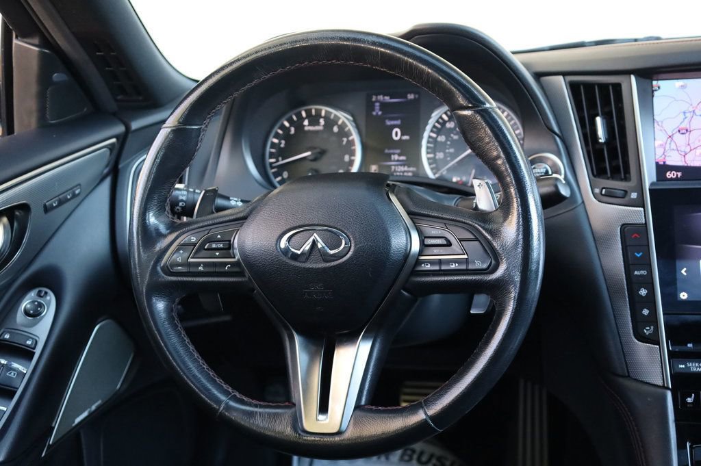Used 2018 INFINITI Q50 Red Sport 400 w/ Sensory Package (Sport) image 27