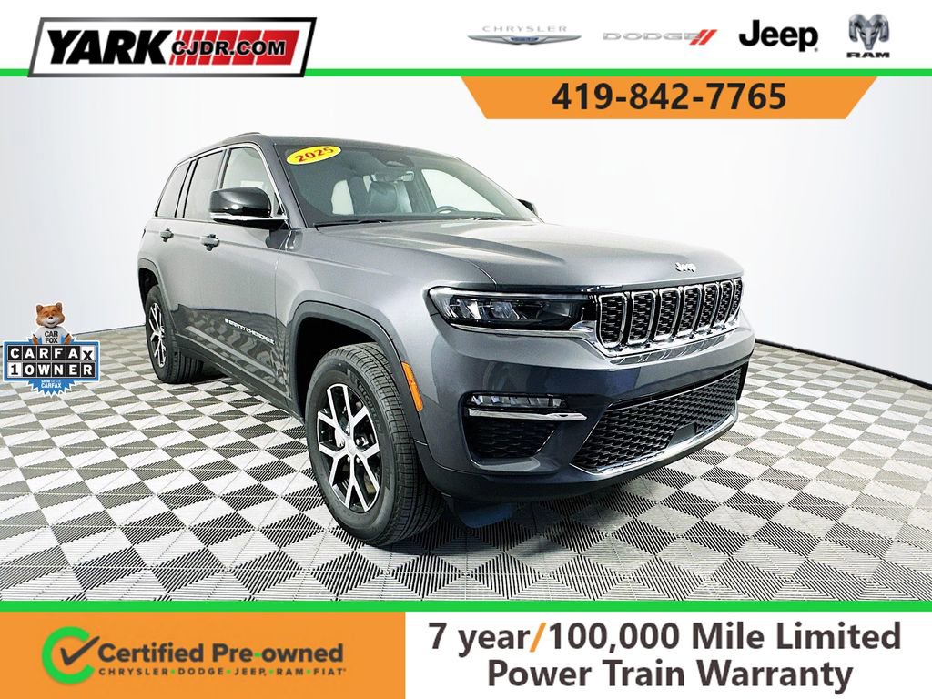 Certified 2025 Jeep Grand Cherokee Limited image 1