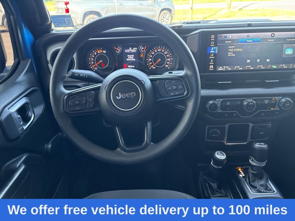 Used 2024 Jeep Wrangler Unlimited Sport AWD/4WD image 11