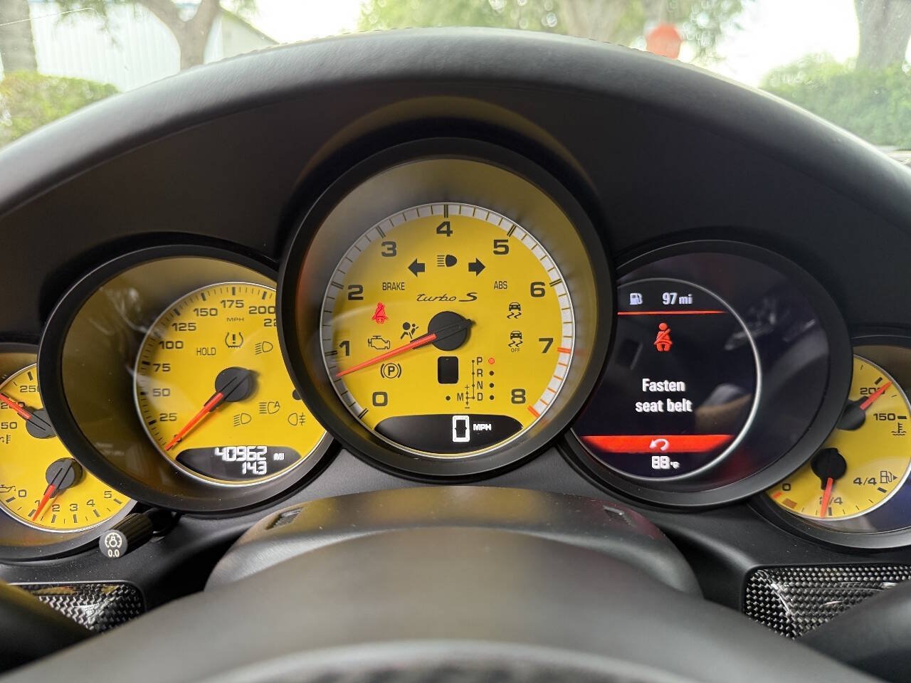 Used 2015 Porsche 911 Turbo S w/ High-end Infotainment Package AWD/4WD image 40