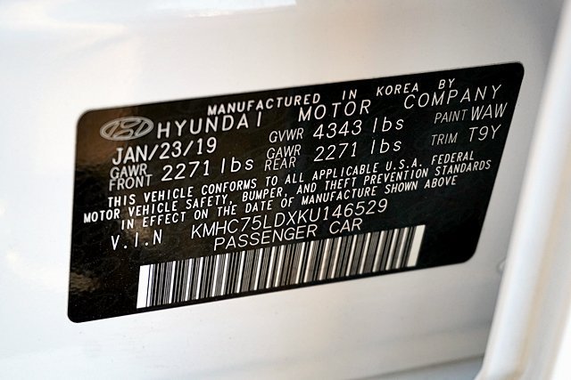 Used 2019 Hyundai Ioniq Limited w/ Ultimate Package 02 FWD image 14