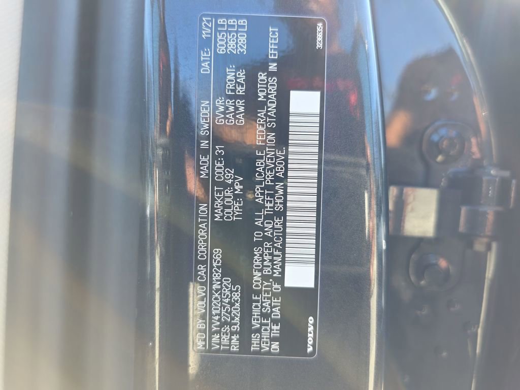 Used 2022 Volvo XC90 T5 Momentum w/ Advanced Package image 51