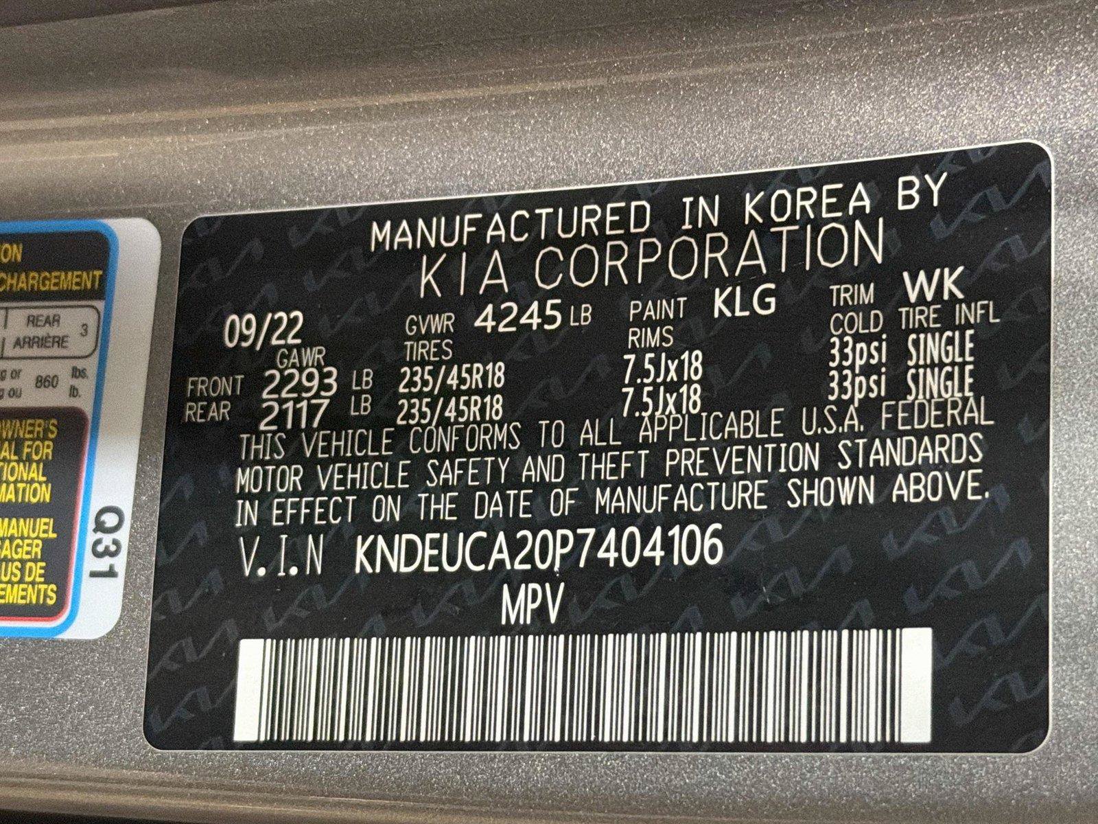 Used 2023 Kia Seltos Nightfall Edition AWD/4WD image 21