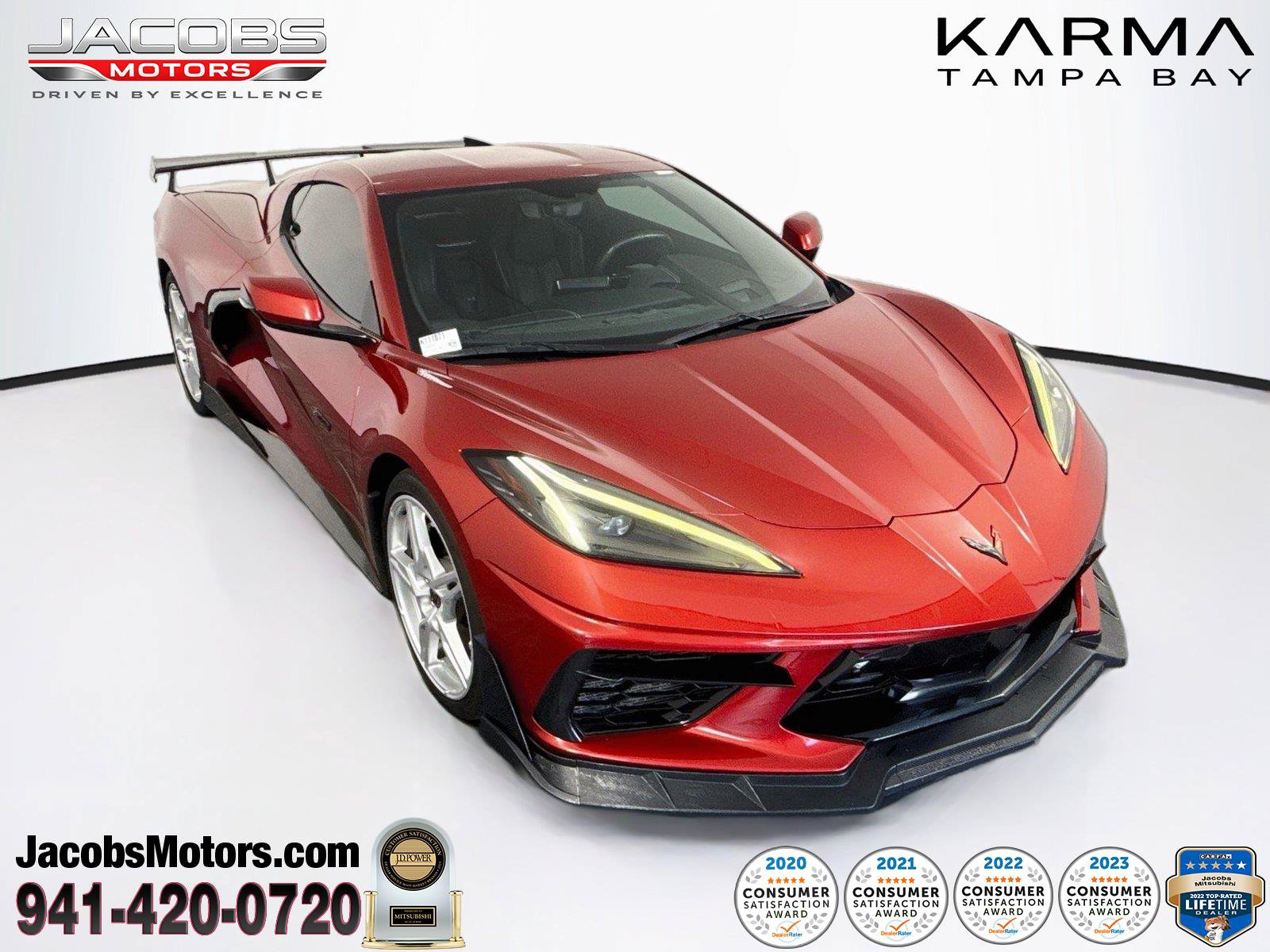 Used 2023 Chevrolet Corvette Stingray Preferred Cpe w/ Z51 Performance Package