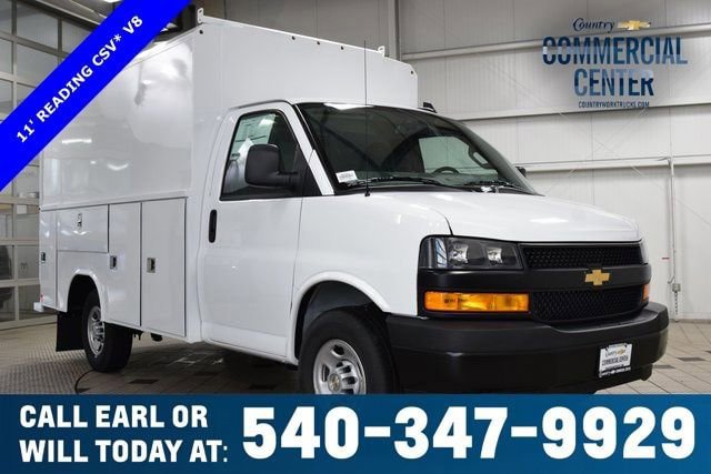 New 2025 Chevrolet Express 3500 w/ Power Convenience Package RWD image 1