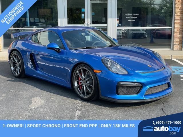 Used 2016 Porsche Cayman GT4 w/ Sport Chrono Package