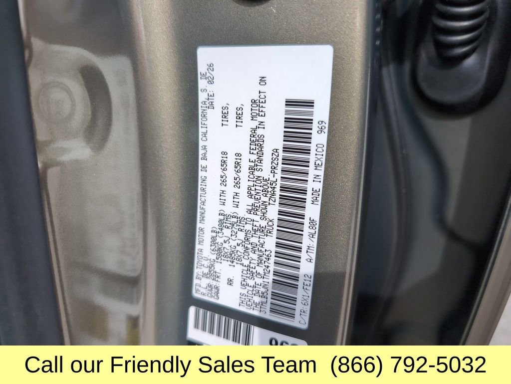 New 2026 Toyota Tacoma TRD Sport w/ TRD Sport Upgrade Package image 25