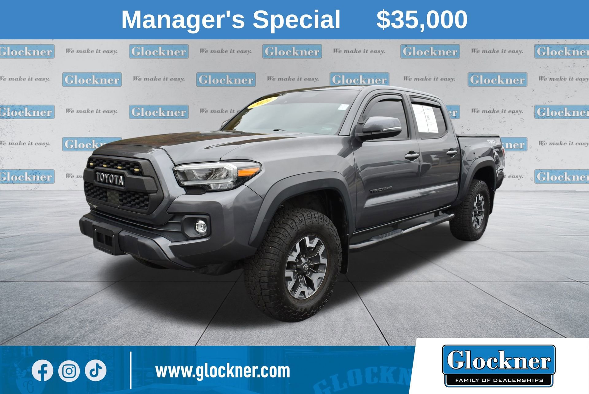 Used 2021 Toyota Tacoma 4x4 Double Cab