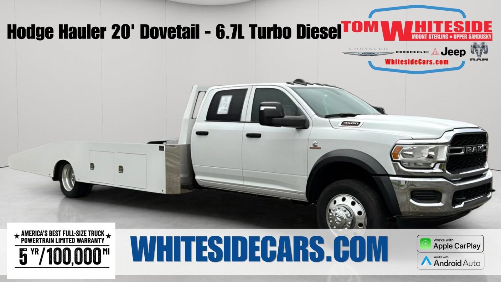 Used 2024 RAM 4500 Tradesman w/ Chrome Appearance Group RWD image 1