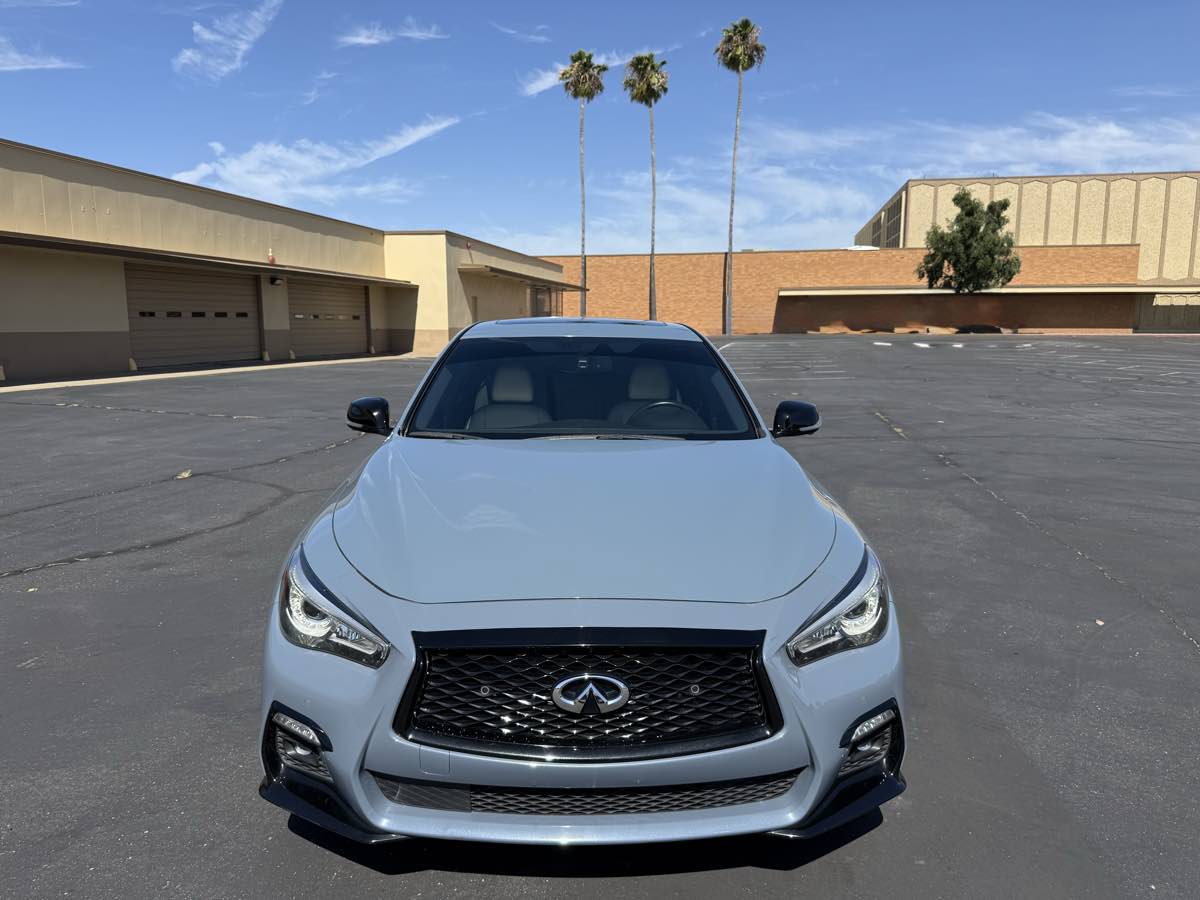 Used 2021 INFINITI Q50 Red Sport 400 AWD/4WD image 2