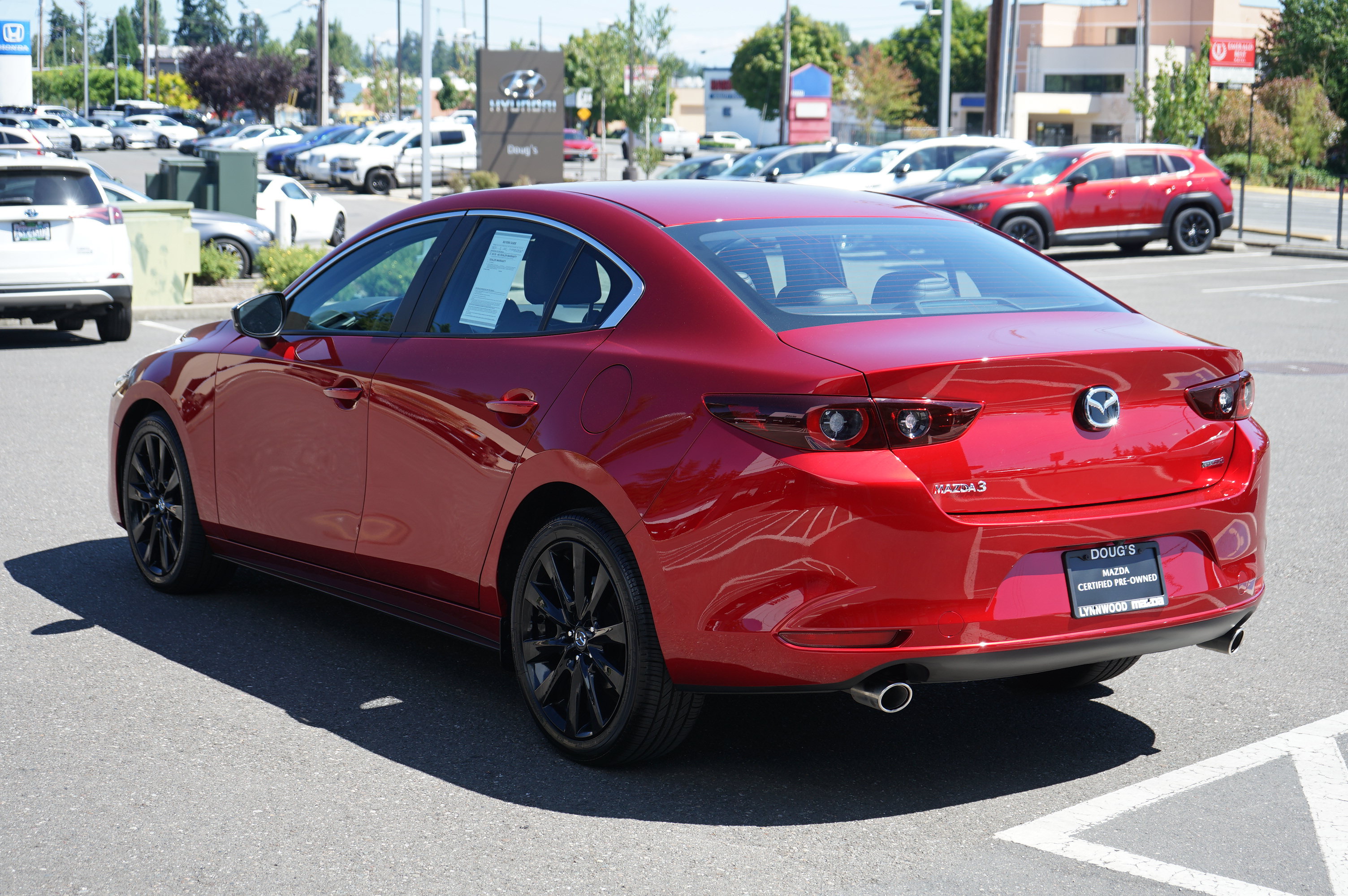 Certified 2025 MAZDA MAZDA3 s FWD image 6