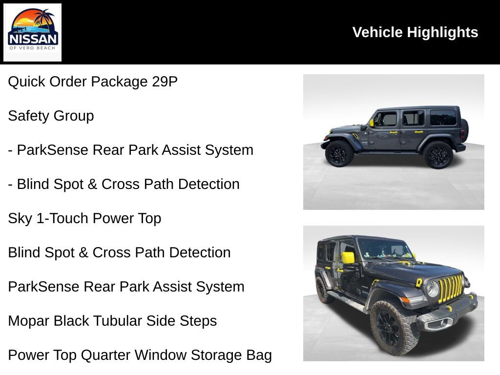 Used 2022 Jeep Wrangler Unlimited Sahara w/ Safety Group AWD/4WD image 19
