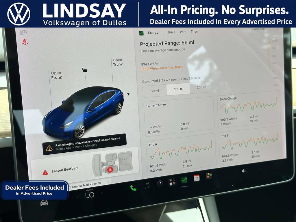 Used 2018 Tesla Model 3 Performance AWD/4WD image 23