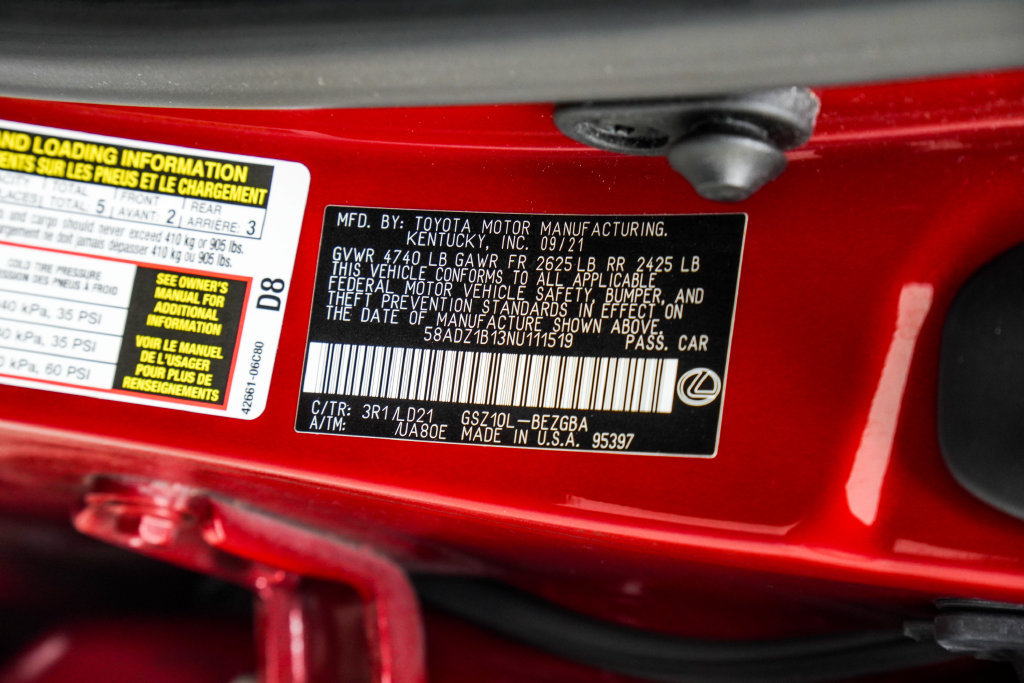 Used 2022 Lexus ES 350 w/ Premium Package FWD image 50