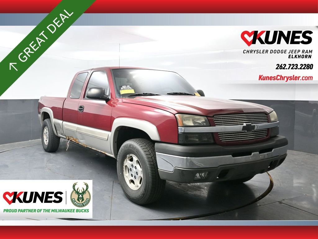 Used 2004 Chevrolet Silverado 1500 4x4 Extended Cab w/ Light Duty Power Package