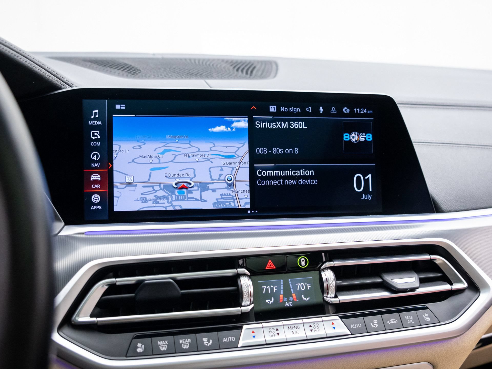 Used 2021 BMW X6 xDrive40i w/ M Sport Package AWD/4WD image 23