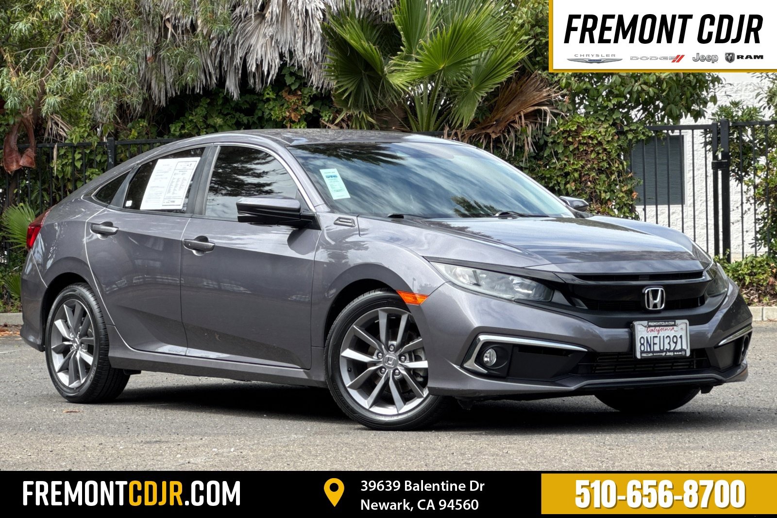Used 2019 Honda Civic EX