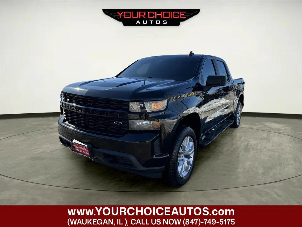 Used 2021 Chevrolet Silverado 1500 Custom w/ LPO, Blackout Package AWD/4WD video 1