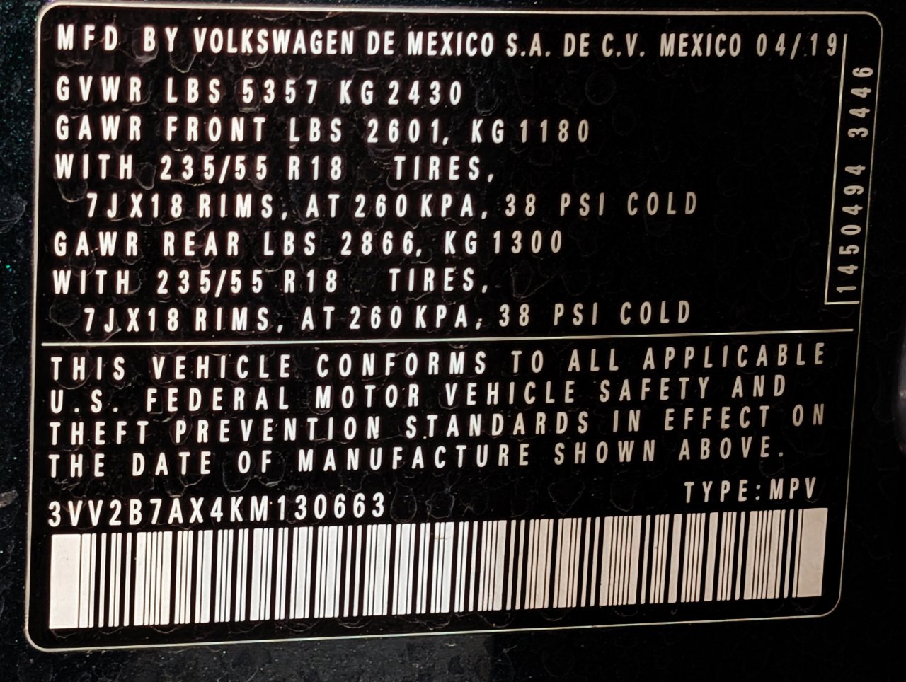 Used 2019 Volkswagen Tiguan SEL image 59