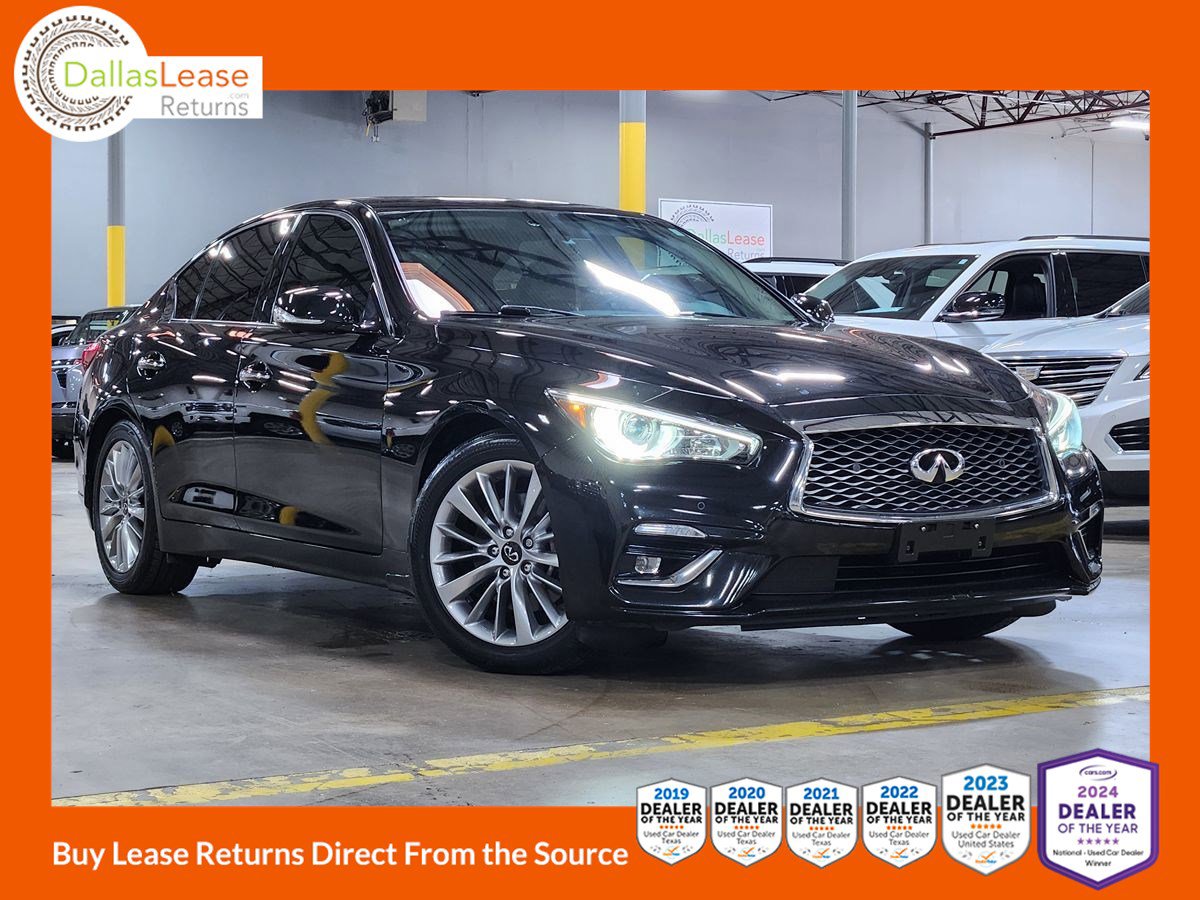 Used 2021 INFINITI Q50 Luxe w/ Cargo Package