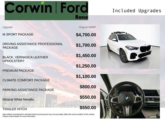 Used 2022 BMW X5 xDrive40i w/ M Sport Package image 3