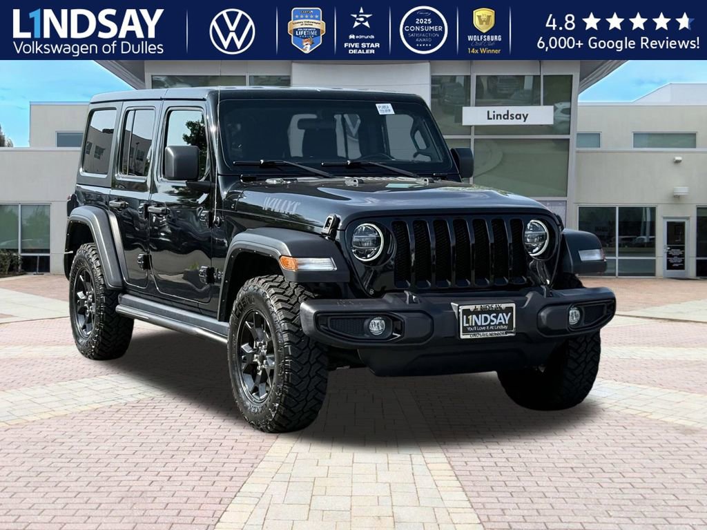 Used 2021 Jeep Wrangler Unlimited Sport image 1
